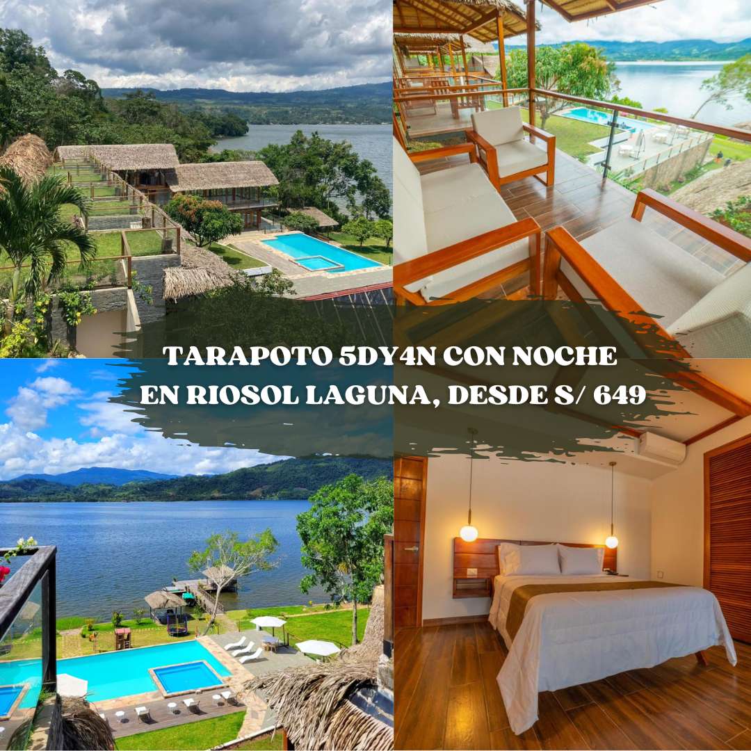 OFERTA - TARAPOTO 5DY4N CON UNA NOCHE EN RIOSOL LAGUNA